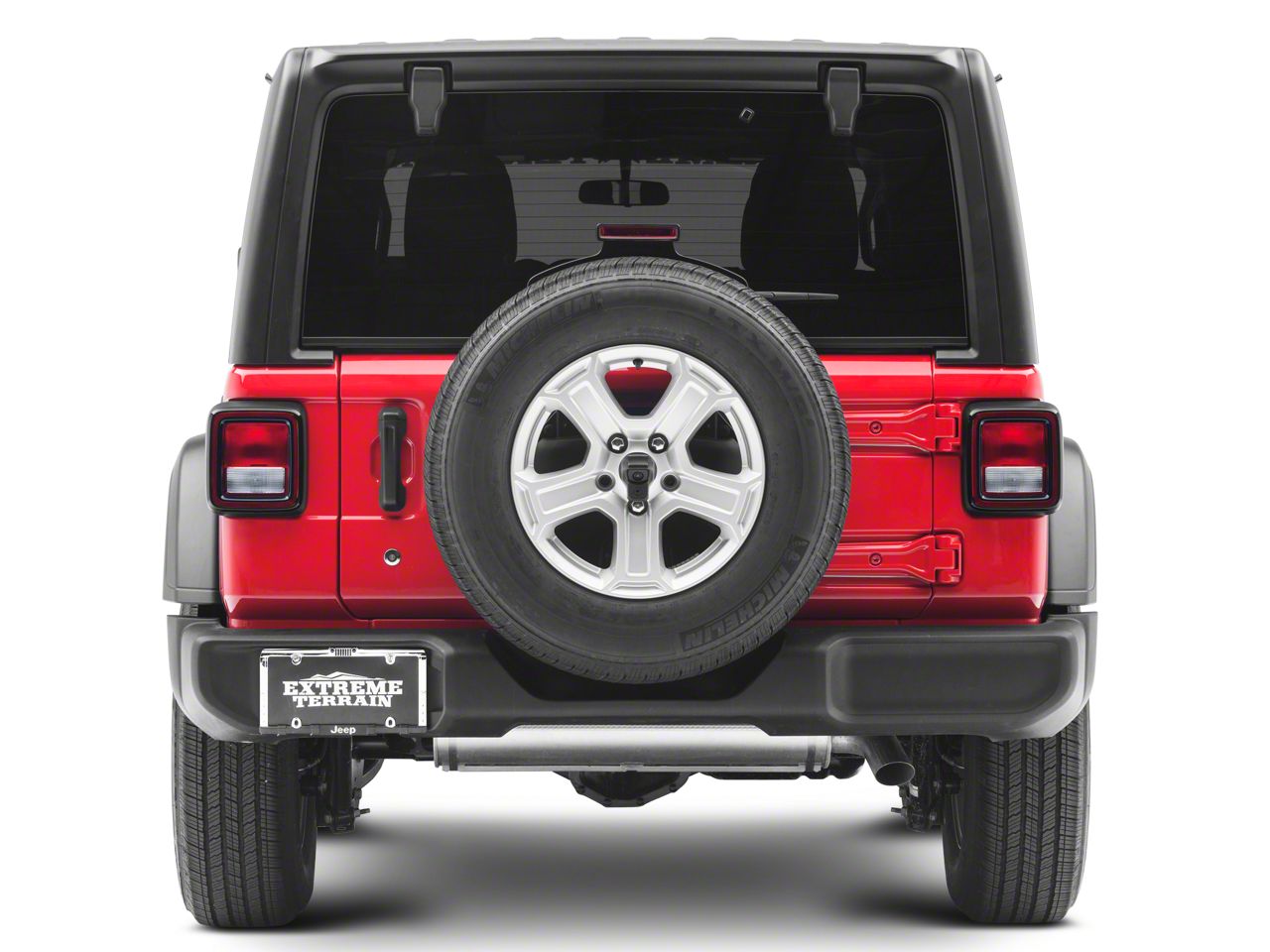 Jeep Mountain Laser Etched Rugged Black License Plate Official Licensed